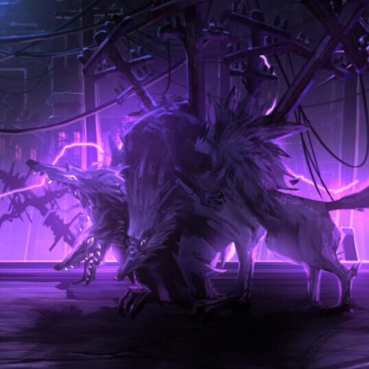 Alleyway Watchdog (Pet) Tag: all the storms and thunders in the world ⚡