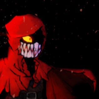 Little Red Riding Hooded Mercenary (Sister Figure) Tag: no victory to be won 🪓